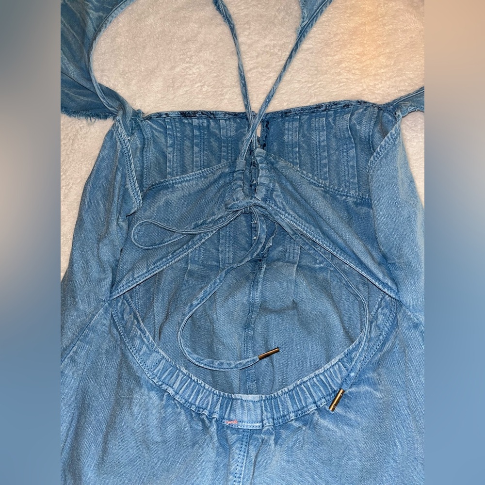 PILCRO Anthropologie Cottagecore Flutter Sleeve Midi Dress Size Large - Picture 3 of 9